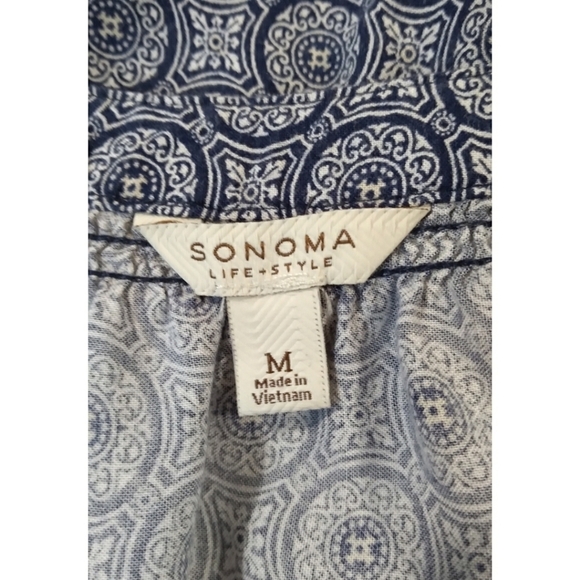 Sonoma circle boho print tunic style top - Picture 6 of 7